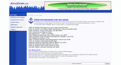 Desktop Screenshot of doverforum.com